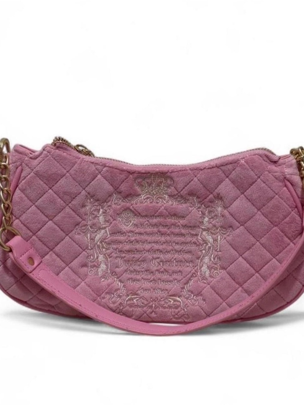 Pink Juicy Couture shoulder purse